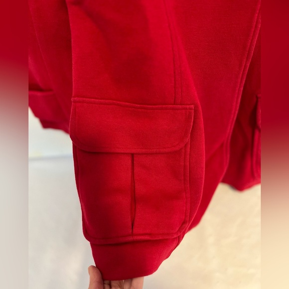 Banana Republic Red Coat, M - Picture 4 of 7